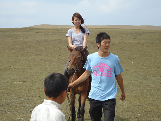 Batjargal Myagmarsukh with Suvd Otgonbaatar