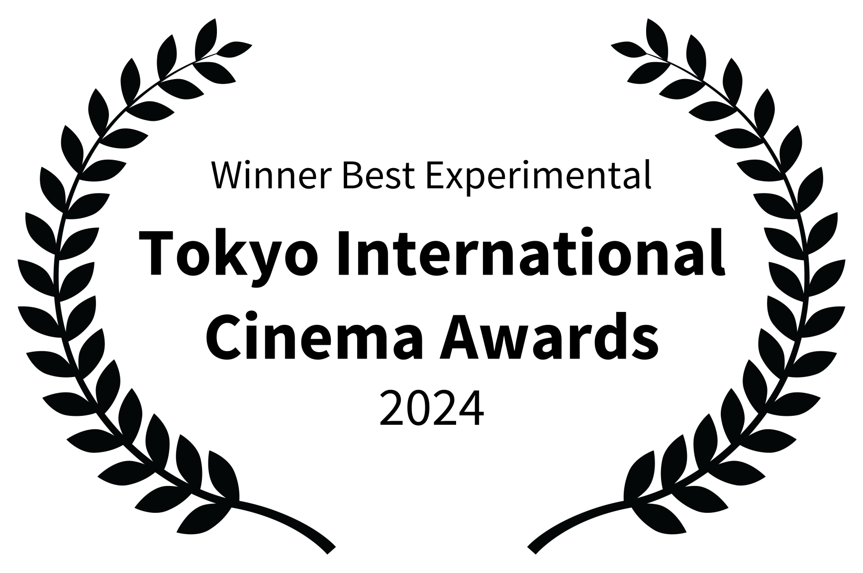 Winner Best Experimental - Tokyo International Cinema Awards - 2024 b